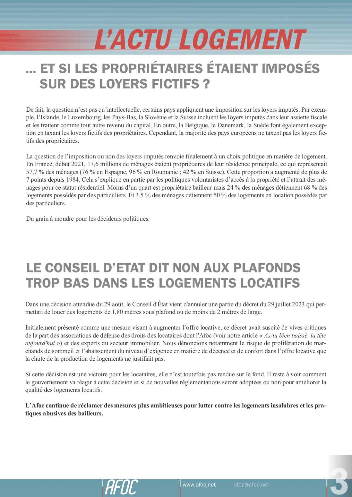 Bulletin logement