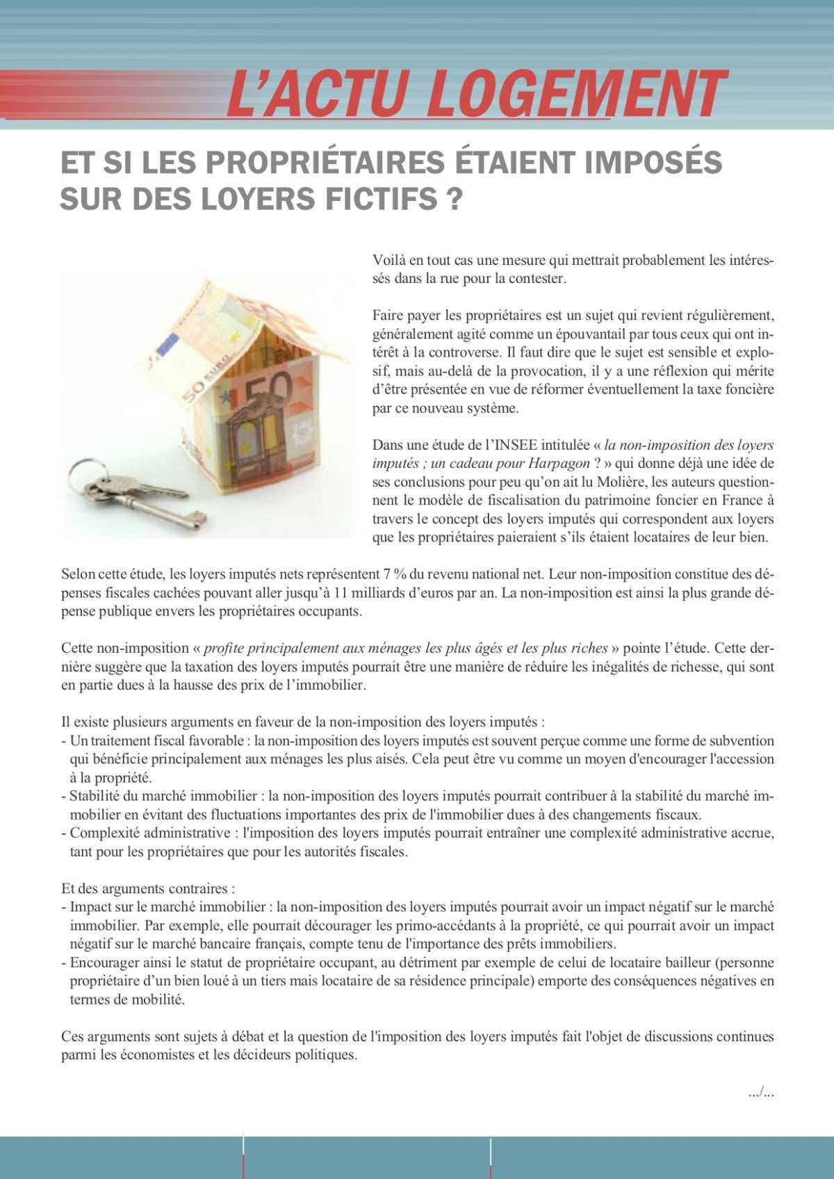 Bulletin logement