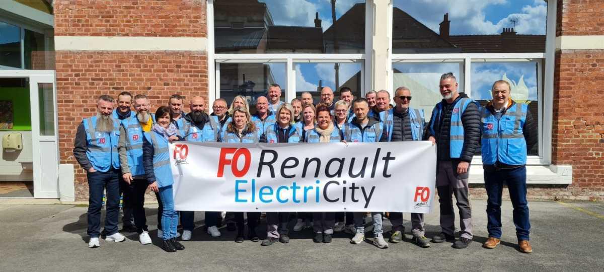 L'équipe FO DOUAI