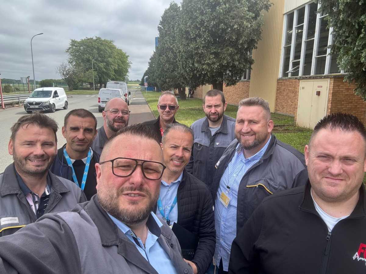 VISITE DE L'EQUIPE CENTRALE FO ET DE NOTRE ADMINISTRATEUR SALARIES