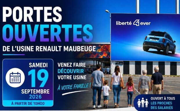 Portes ouvertes de l'usine Renault Electricity Maubeuge
