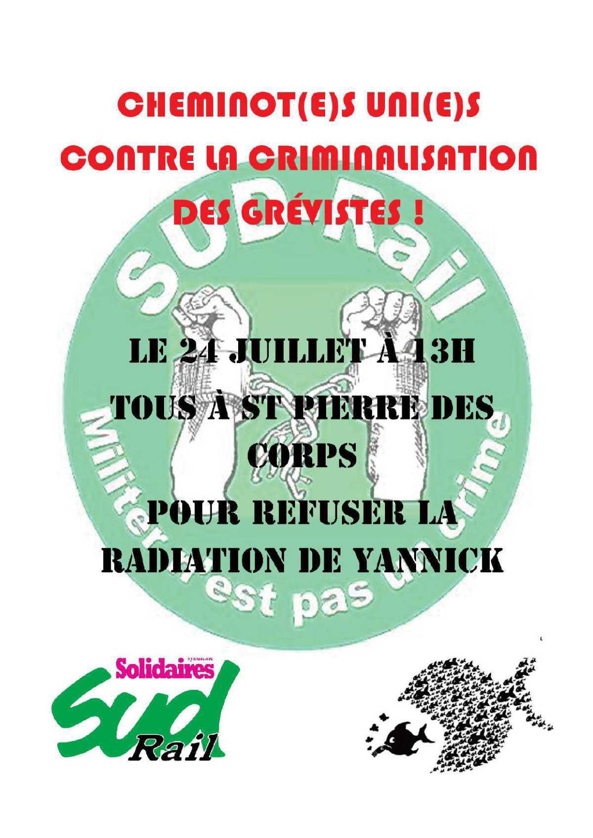RAIL À DÉFENDRE N°31 - REVANCHARDE, LA DIRECTION SNCF FAIT LA CHASSE AUX GRÉVISTES !