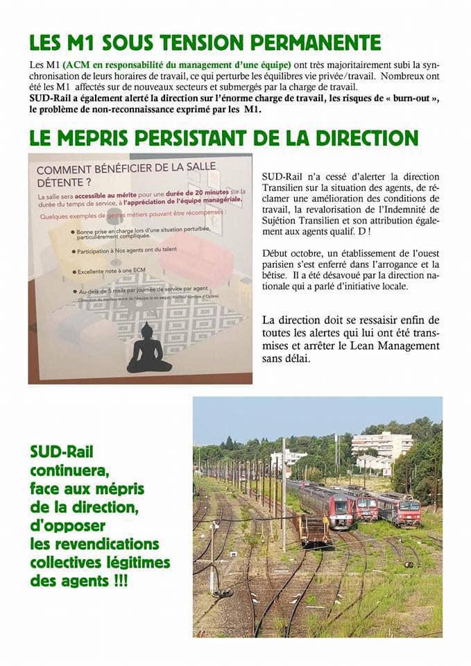 Le démantèlement du Voyageur comme " Pacte d'entreprise "