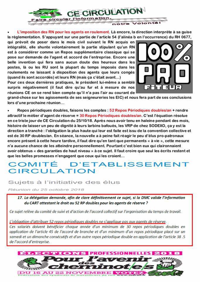 Compte Rendu CE Circulation