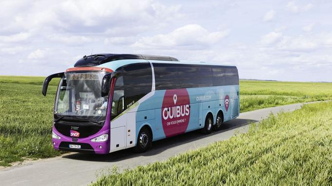 Les cars Ouibus rachetés par BlaBlaCar ( Le Figaro )