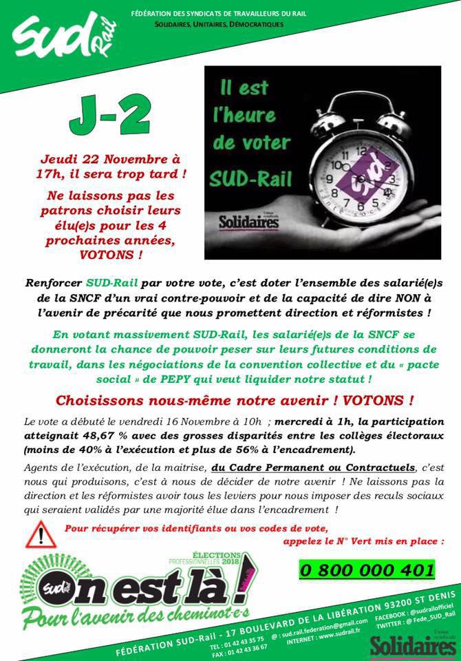 J-2. Choisissons nous même notre avenir ! Votons !