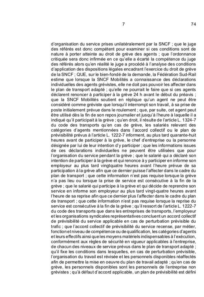 Droit de grève : Arrêt de la Cour de Cassation DII Droit de grève : Arrêt de la Cour de Cassation DII