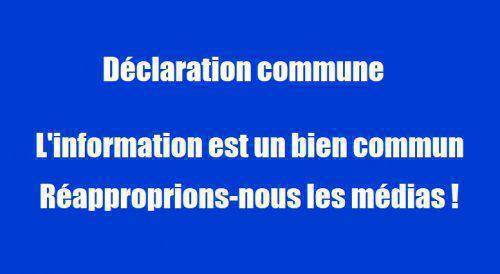 Pour une réappropriation démocratique des médias Pour une réappropriation démocratique des médias