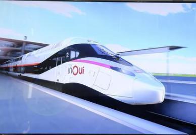 Le "TGV du futur", la prochaine génération conçue par Alstom pour la SNCF(AFP)