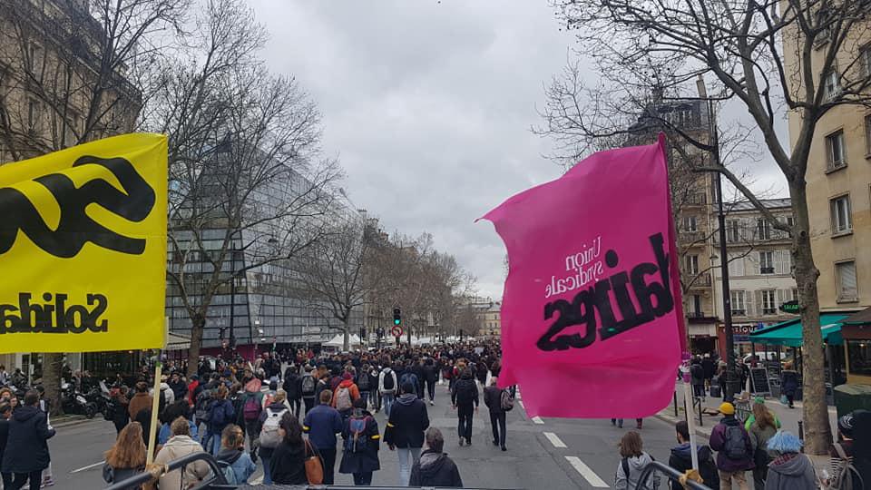 Mobilisation de la jeunesse dans tout le pays pour la justice climatique.(Photos)