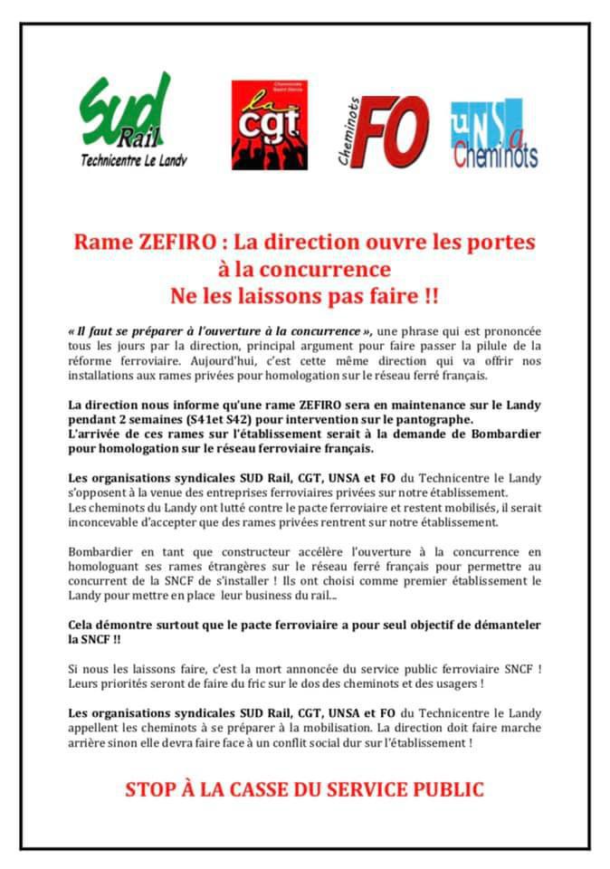 Le 2 Octobre à 10h, TOUS AU LANDY !