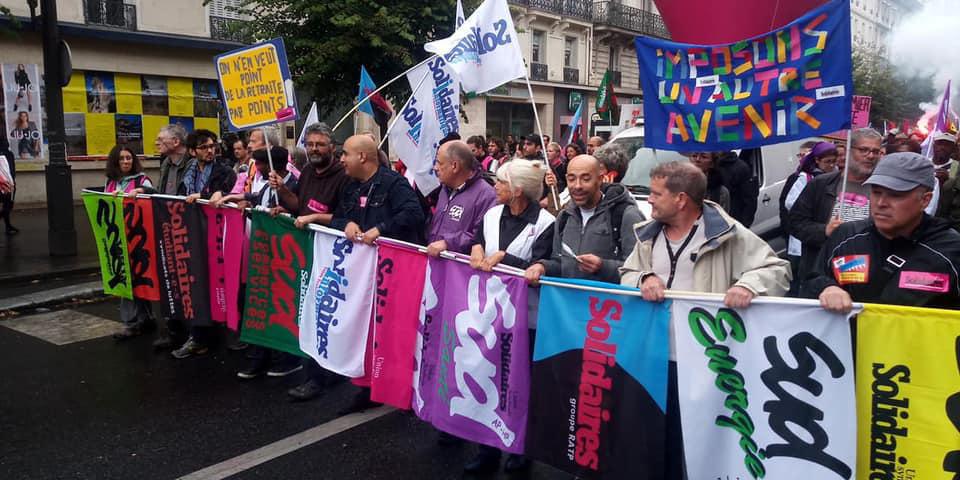 Mobilisation réforme des retraites : Mardi 24 Septembre 2019