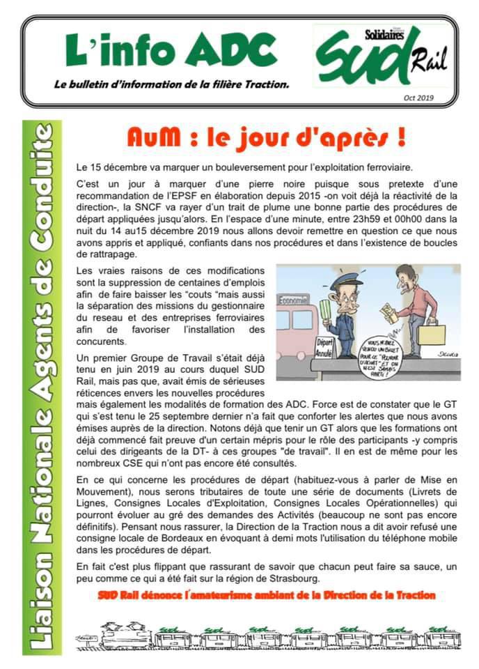 L'Info ADC : AuM, le jour d'après ! L'Info ADC : AuM, le jour d'après !