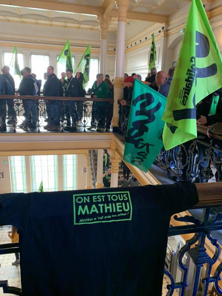 Strasbourg : Rassemblement pour Mathieu