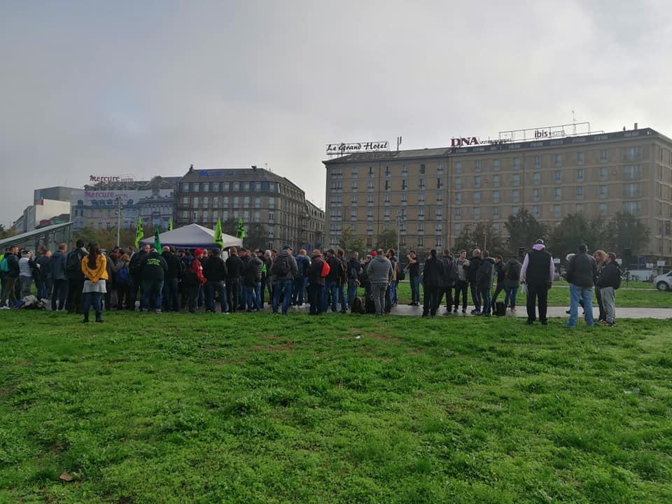 Strasbourg : Rassemblement pour Mathieu