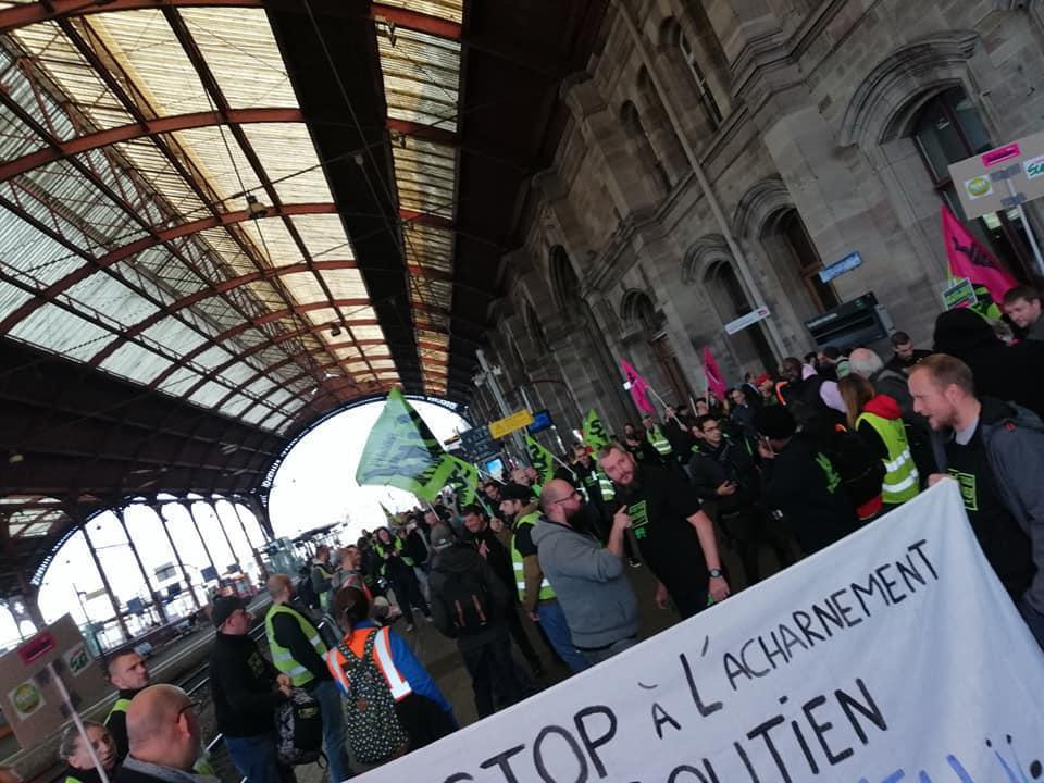 Strasbourg : Rassemblement pour Mathieu