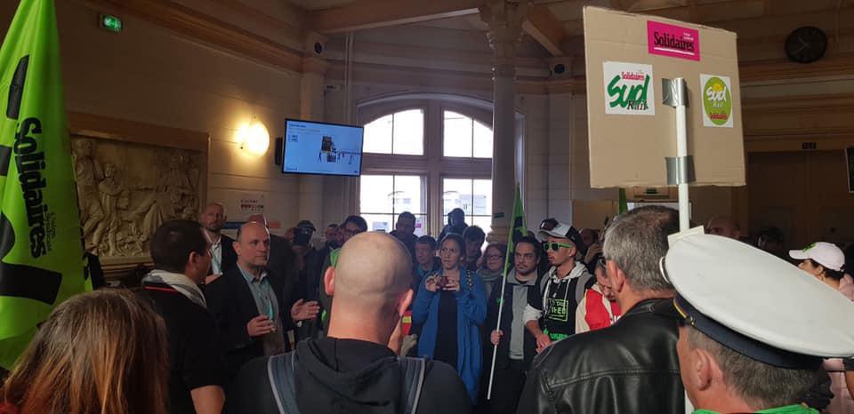 Strasbourg : Rassemblement pour Mathieu