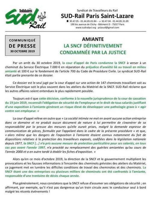 La SNCF définitivement condamnée par la justice