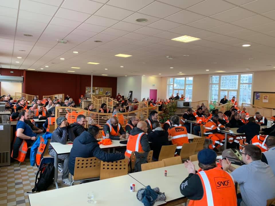 Technicentre le Landy, mobilisation d'ampleur ! Technicentre le Landy, mobilisation d'ampleur !