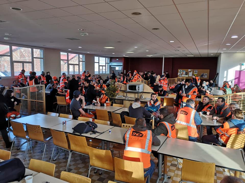 Technicentre le Landy, mobilisation d'ampleur ! Technicentre le Landy, mobilisation d'ampleur !