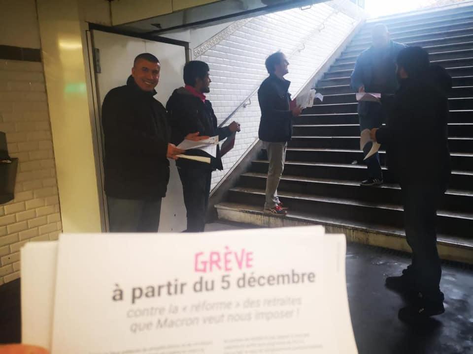 Tournées communes SUD Rail / Solidaires RATP Tournées communes SUD Rail / Solidaires RATP