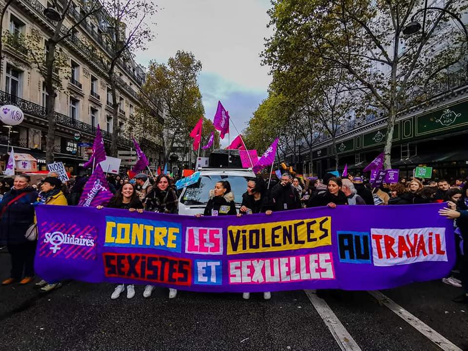 Manifestation Nationale contre les violences sexistes et sexuelles faites aux femmes