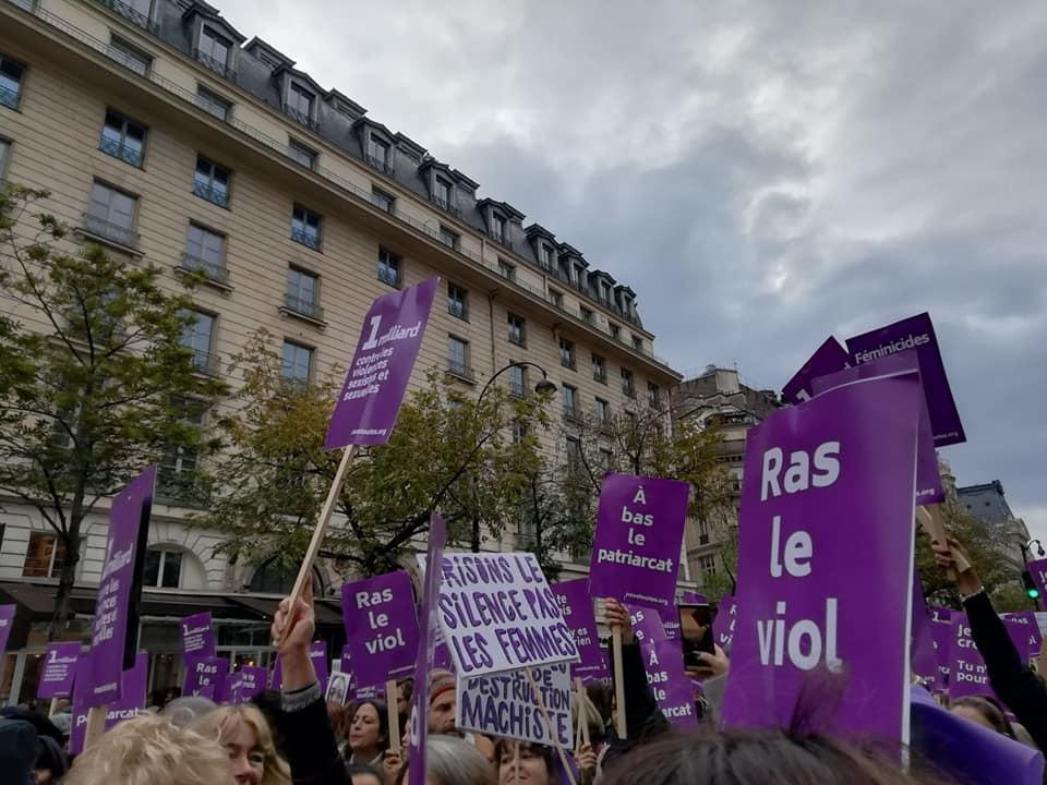 Manifestation Nationale contre les violences sexistes et sexuelles faites aux femmes