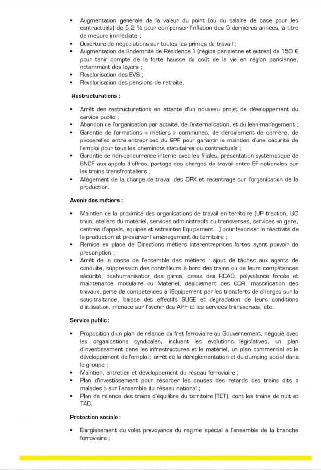 Préavis national unitaire de grève reconductible à partir du 04 décembre 19h