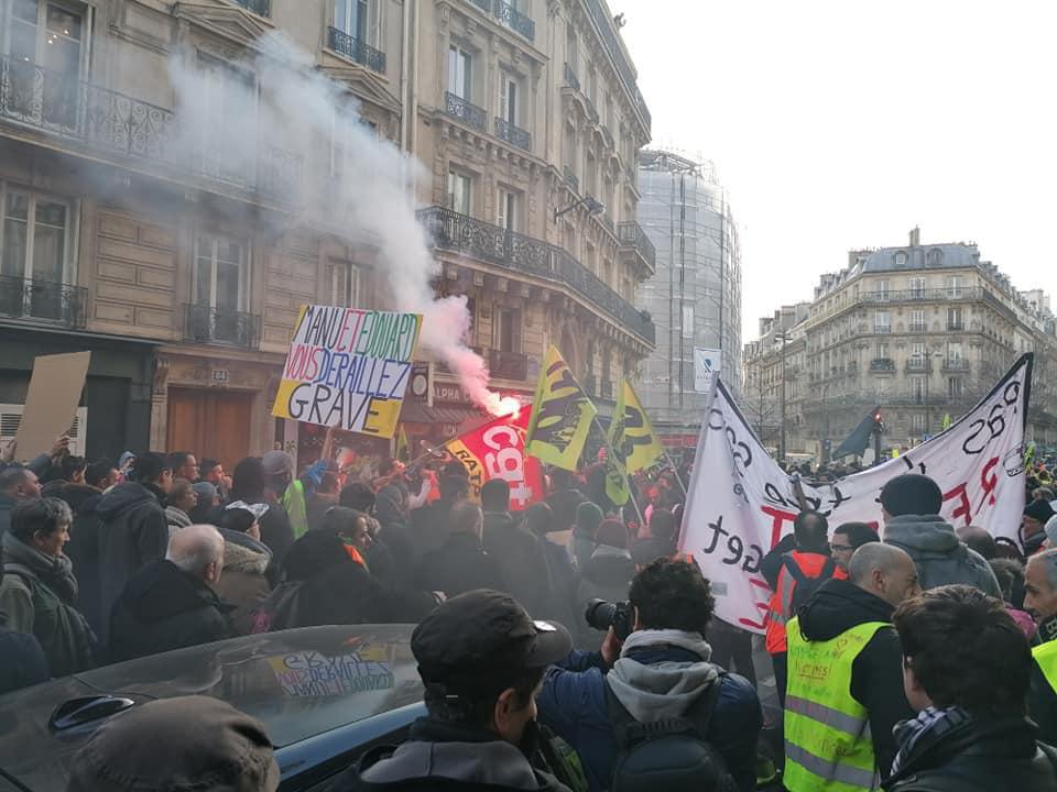 Photos : 26 décembre 2019, Manifestation Parisienne...