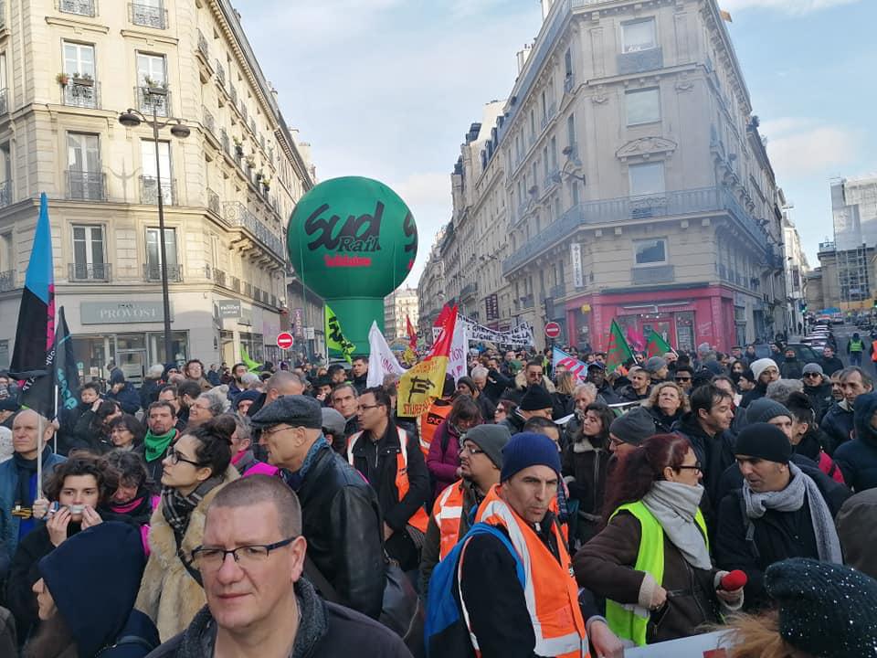 Photos : 26 décembre 2019, Manifestation Parisienne...