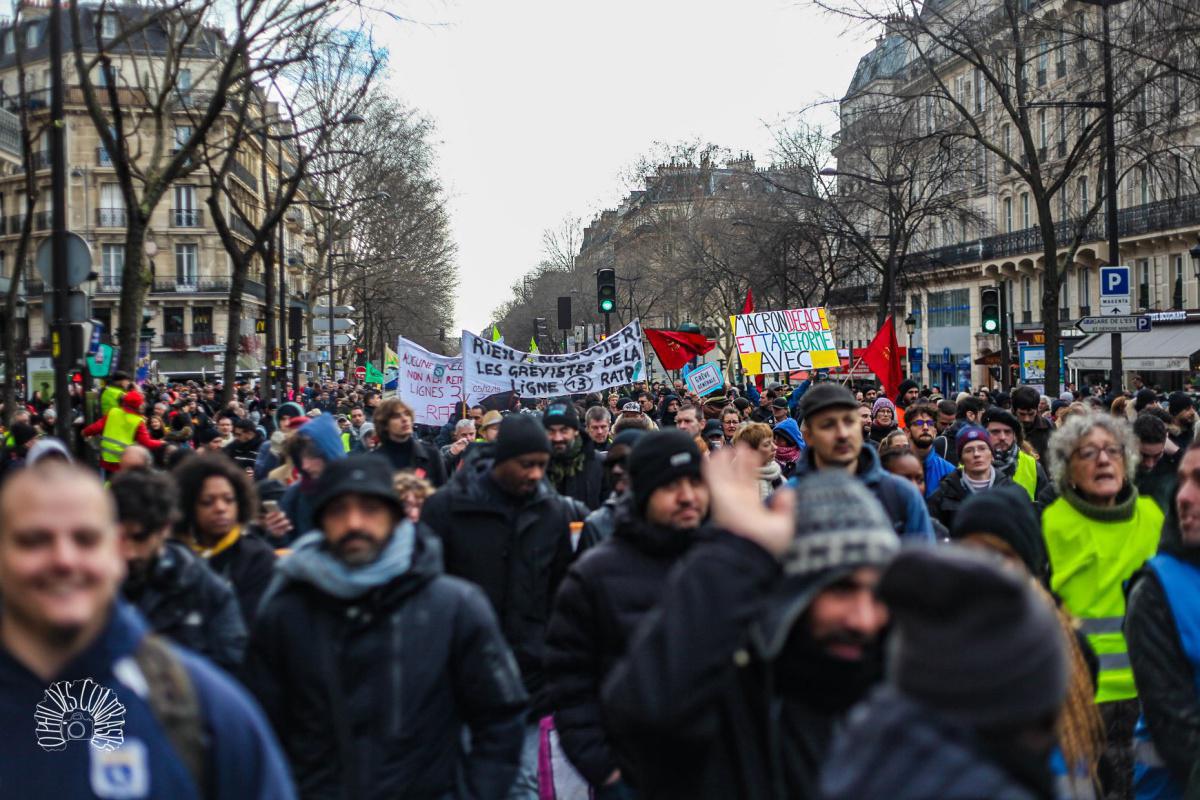 Photos : 26 décembre 2019, Manifestation Parisienne...