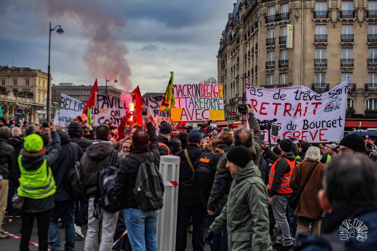 Photos : 26 décembre 2019, Manifestation Parisienne...