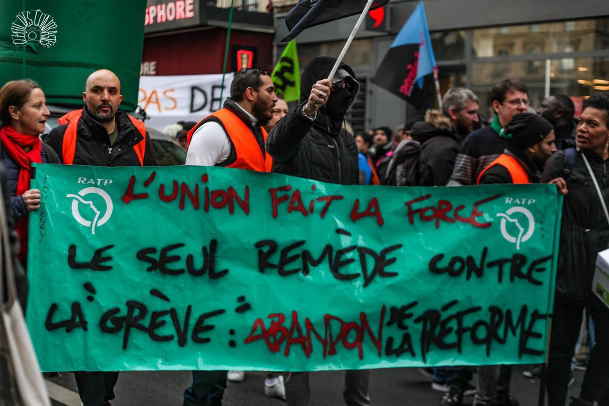 Photos : 26 décembre 2019, Manifestation Parisienne...