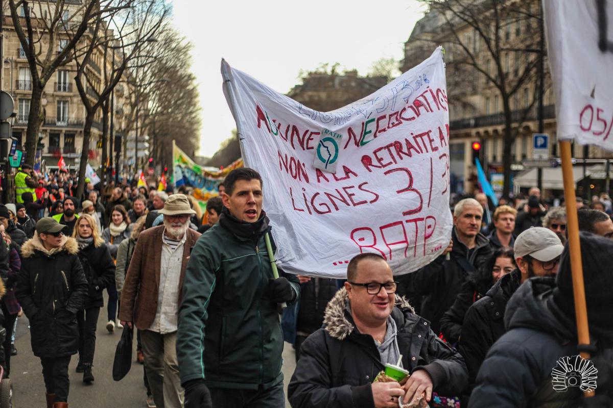 Photos : 26 décembre 2019, Manifestation Parisienne...