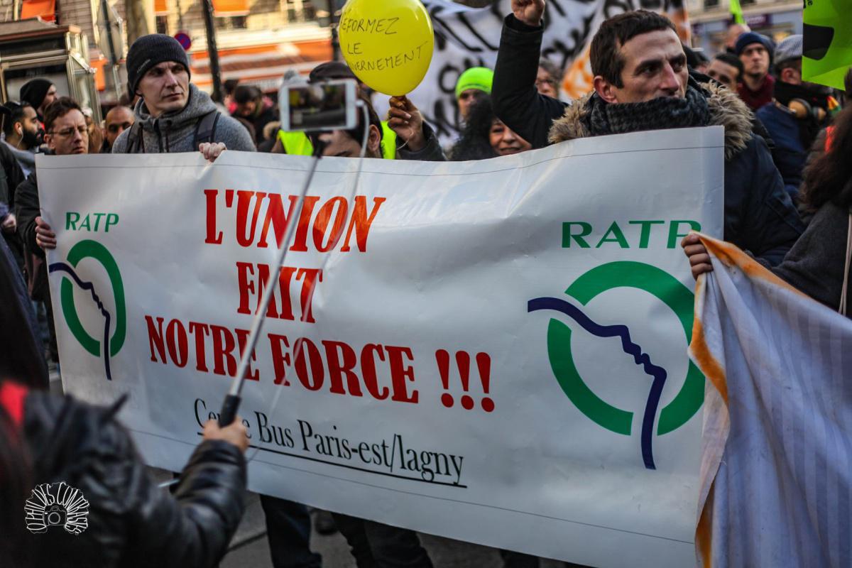Photos : 26 décembre 2019, Manifestation Parisienne...