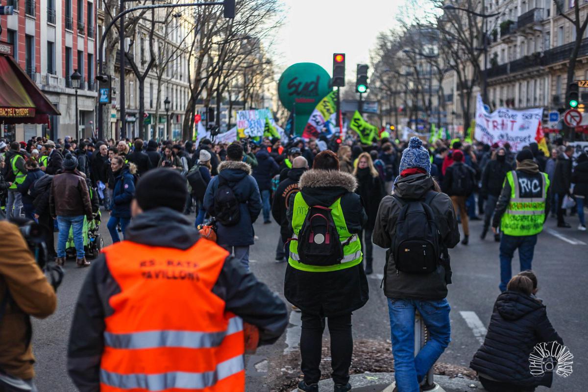 Photos : 26 décembre 2019, Manifestation Parisienne...