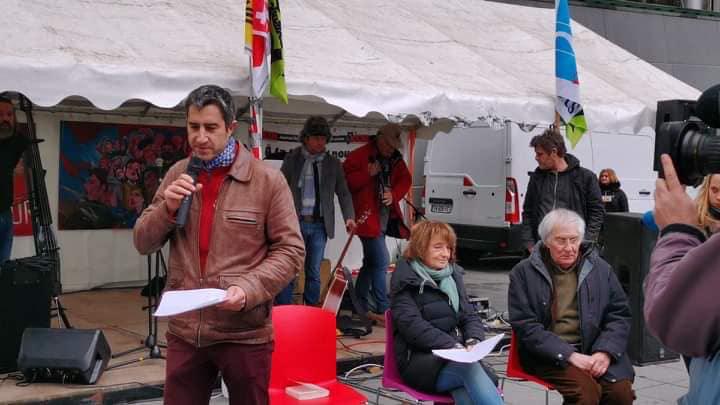 Amiens : Noël des cheminot(es) picard en lutte !!!