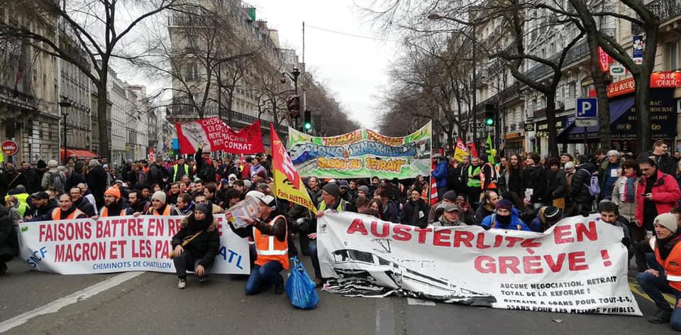 Manifestation Parisienne du 28 décembre... Jusqu’au retrait !