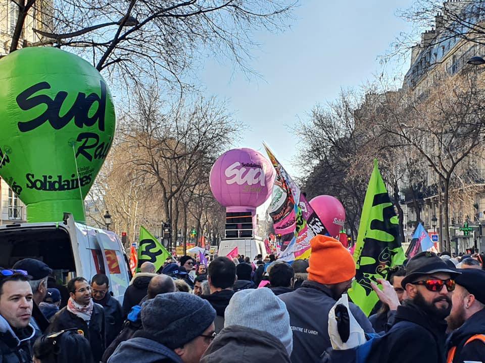 Manifestation Parisienne du 6 février 2019