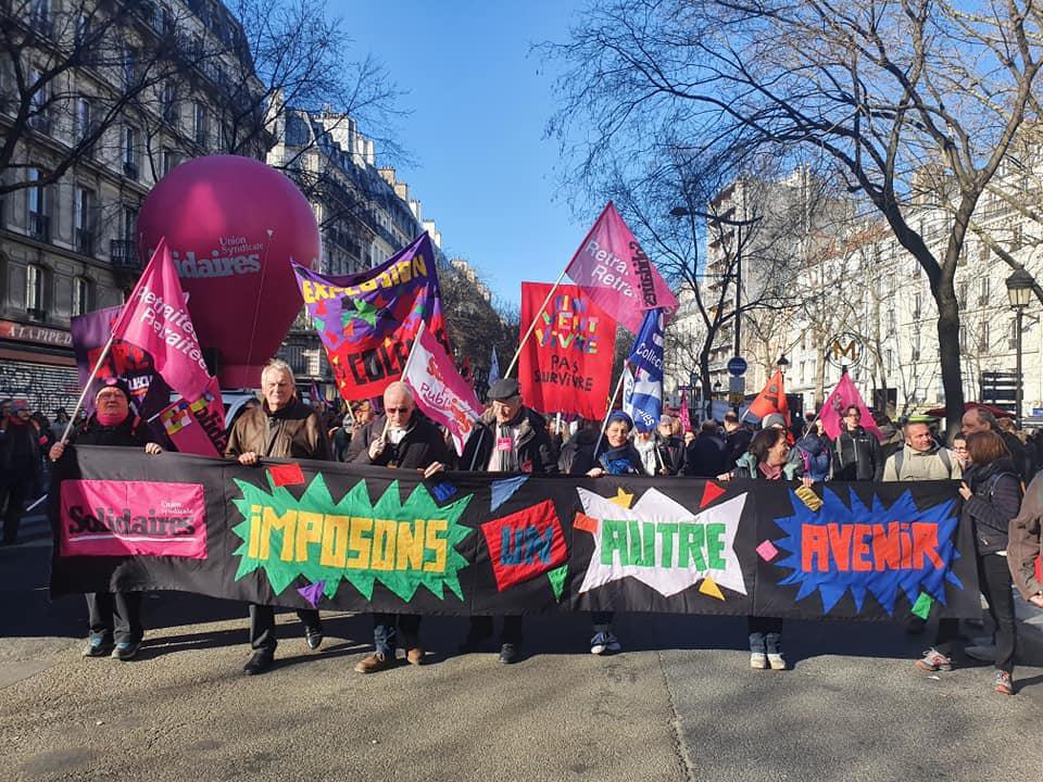 Manifestation Parisienne du 6 février 2019