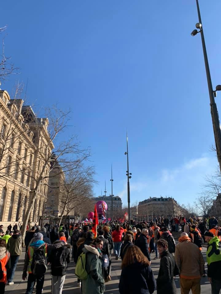 Manifestation Parisienne du 6 février 2019