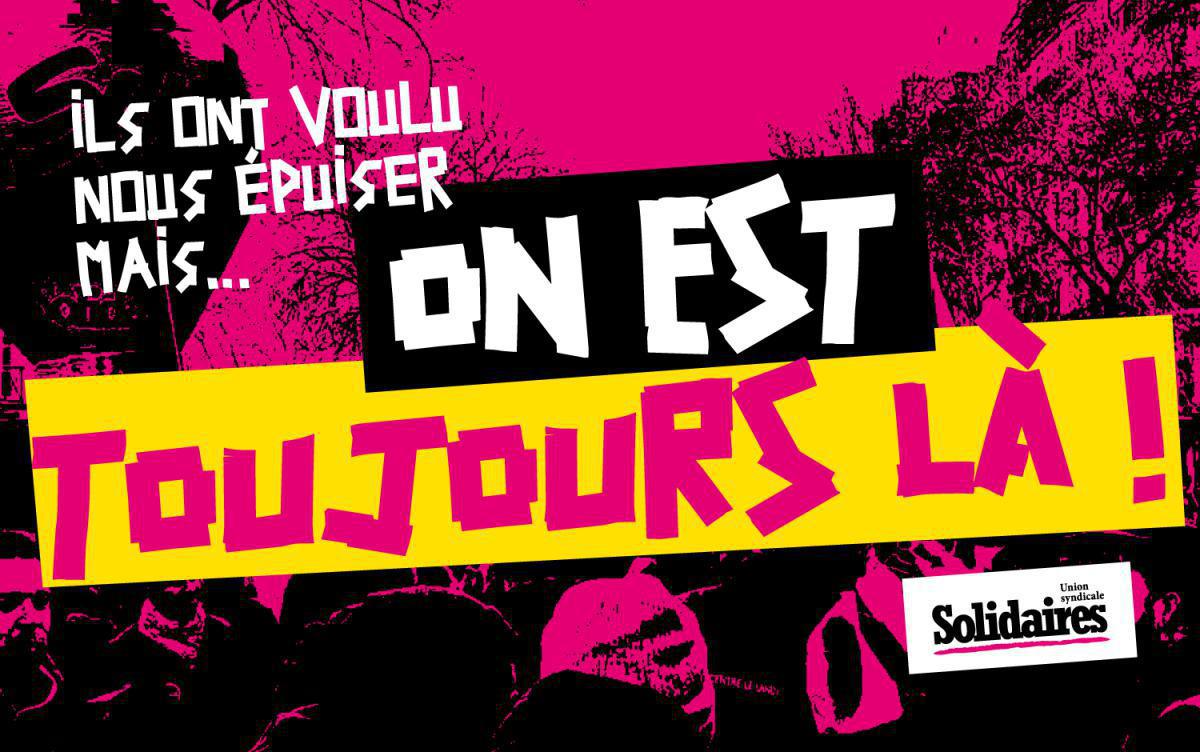 Communiqué de l'intersyndicale...
