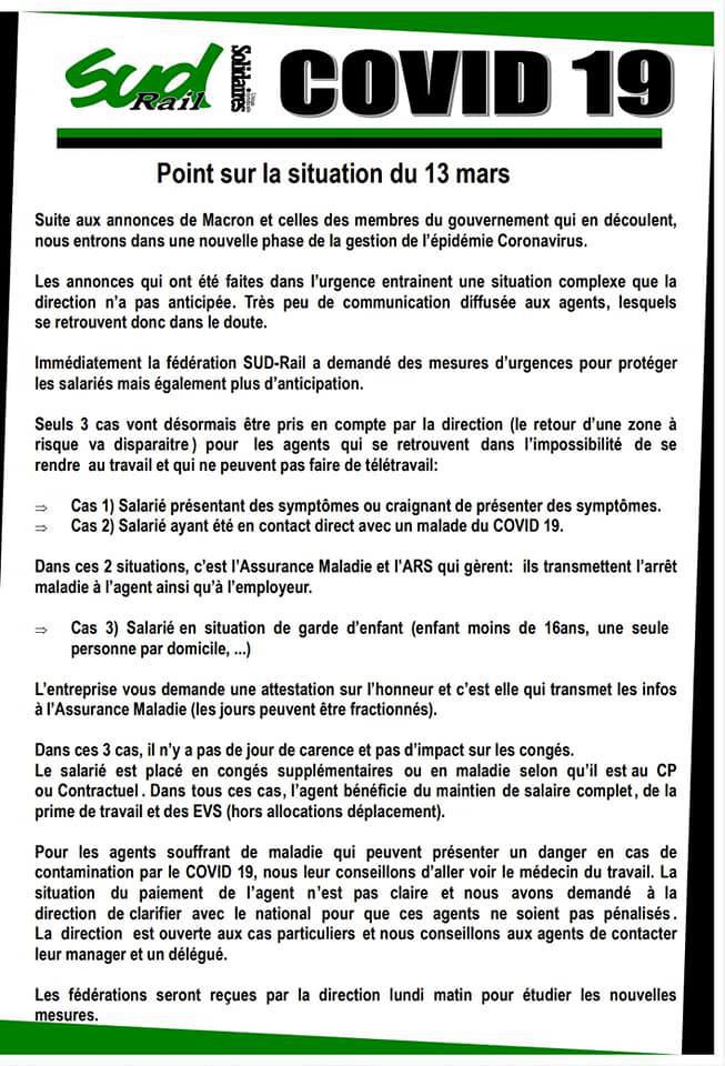 COVID-19 : Point sur la situation