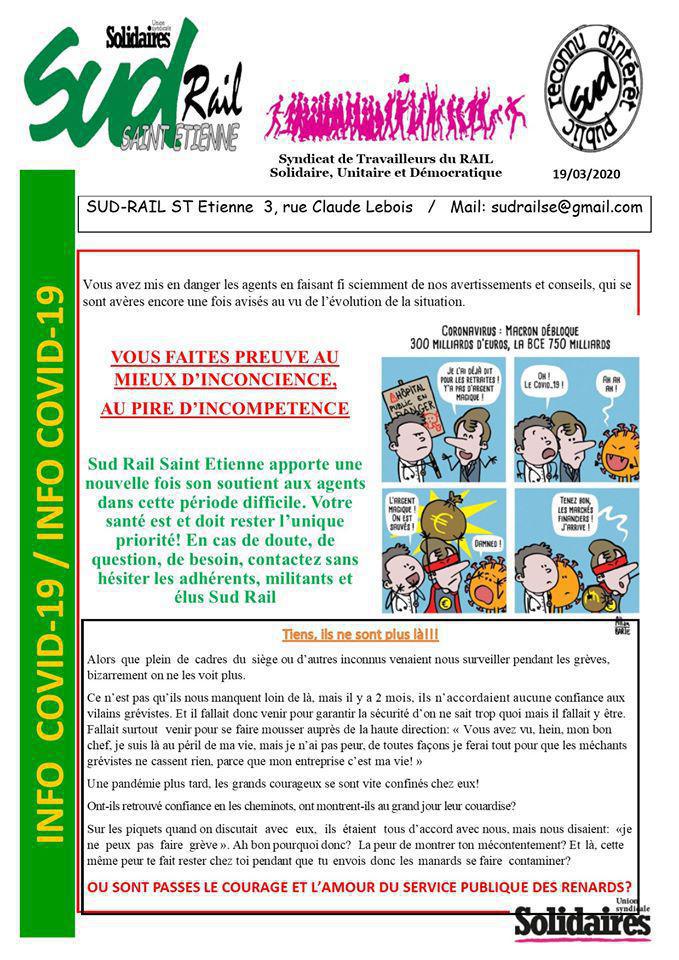 COVID-19 : On peut douter de tout, sauf de la capacité de la direction à se déplacer dans le sens du vent