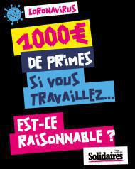 1 000 euros de primes si vous travaillez ! Est-ce raisonnable ? 1 000 euros de primes si vous travaillez ! Est-ce raisonnable ?