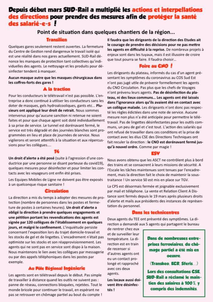 COVID-19 : La gestion calamiteuse de la SNCF