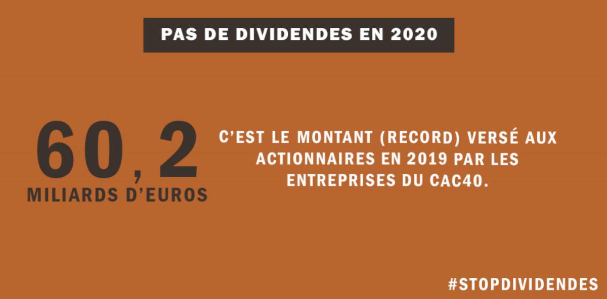Pas de dividendes en 2020 : le dire c’est bien, le faire c’est mieux Pas de dividendes en 2020 : le dire c’est bien, le faire c’est mieux