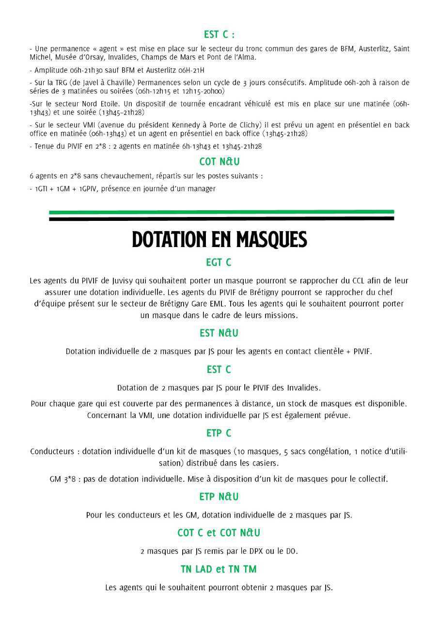 COVID-19 : Infos CSE CN&U