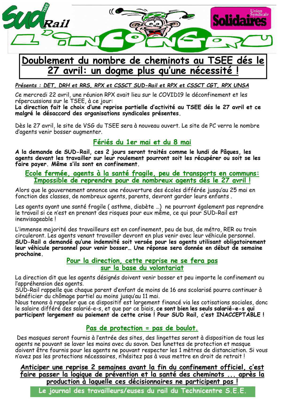 TSEE : L'INCONGRU