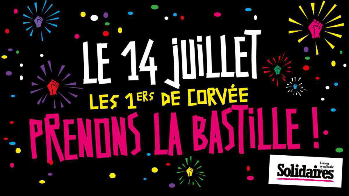 Le 14 juillet, les invisibles prennent la bastille ! Le 14 juillet, les invisibles prennent la bastille !